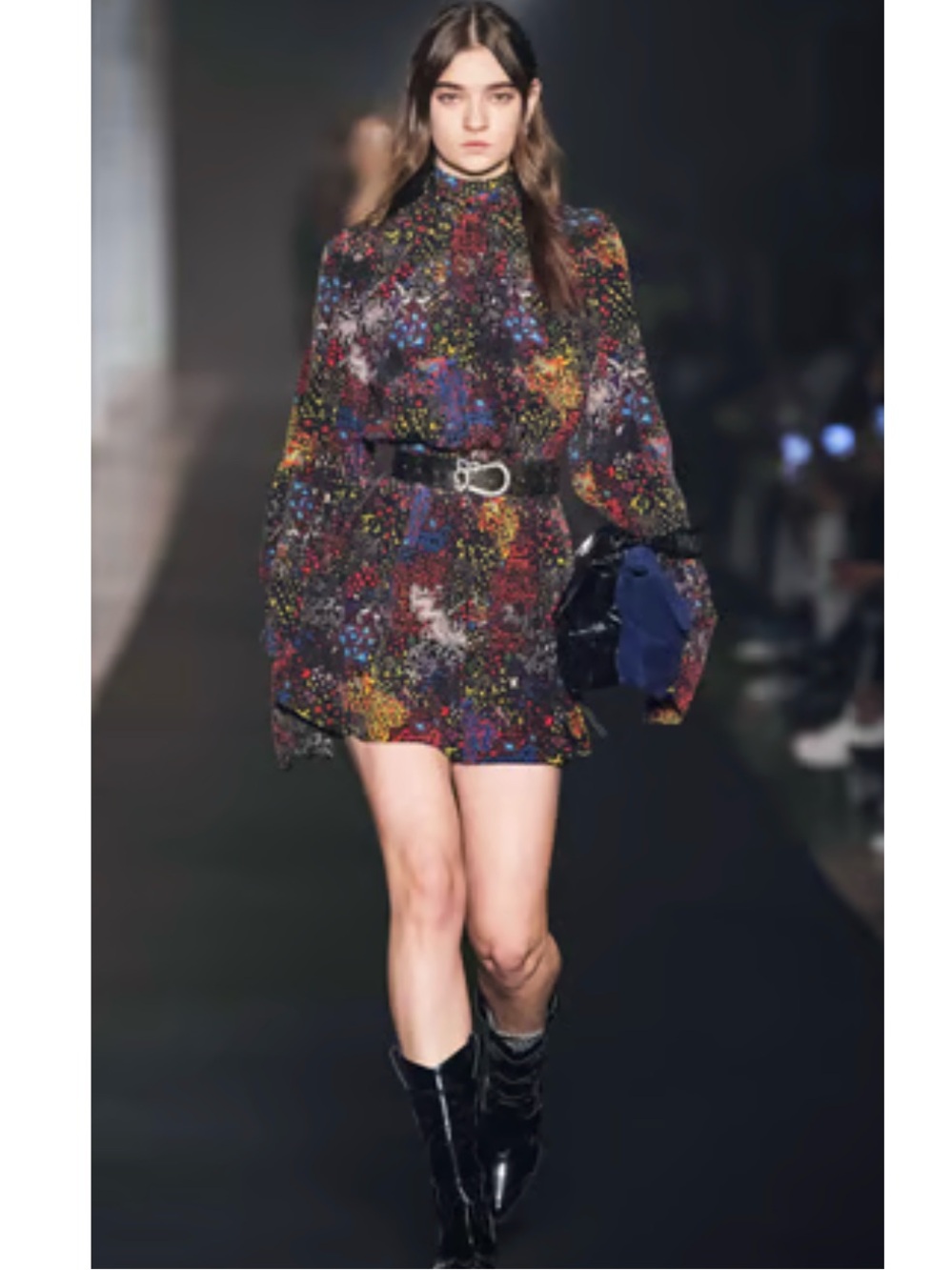 Zadig & Voltaire D Ross Print Silk Mini Dress Size Small